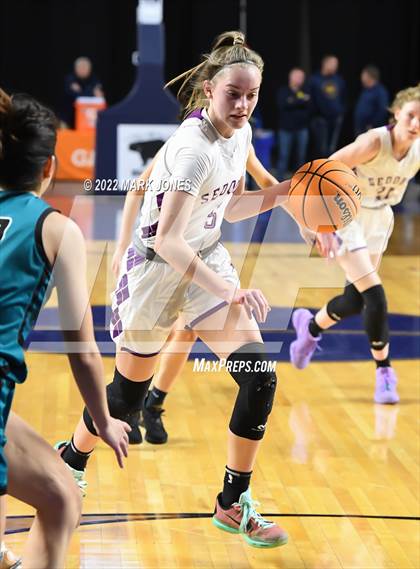 Thumbnail 3 in St. John Paul II Catholic @ Red Rock (AIA 2A Semifinal)  photogallery.