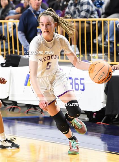 Thumbnail 2 in St. John Paul II Catholic @ Red Rock (AIA 2A Semifinal)  photogallery.