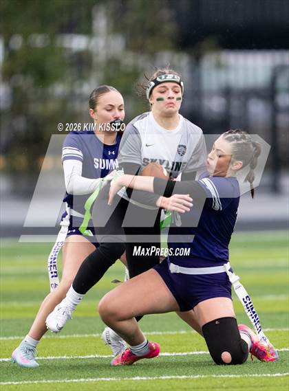 Thumbnail 1 in Skyline vs Sumner (WIAA 4A Semifinal) photogallery.