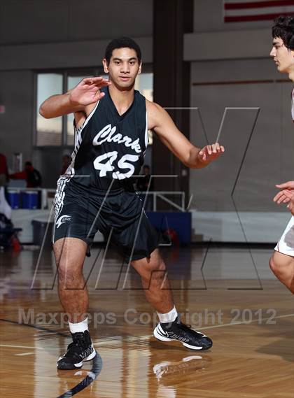 Thumbnail 3 in Clark @ Dawson (McDonald's Texas Invitational) photogallery.
