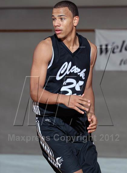 Thumbnail 2 in Clark @ Dawson (McDonald's Texas Invitational) photogallery.