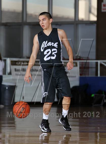 Thumbnail 3 in Clark @ Dawson (McDonald's Texas Invitational) photogallery.