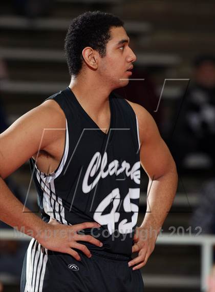 Thumbnail 2 in Clark @ Dawson (McDonald's Texas Invitational) photogallery.