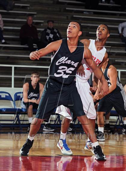 Thumbnail 3 in Clark @ Dawson (McDonald's Texas Invitational) photogallery.
