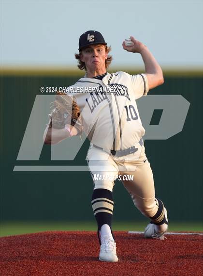 Thumbnail 3 in Shoemaker vs. Lake Creek (UIL 5A Baseball Region III Bi-District Playoff) photogallery.