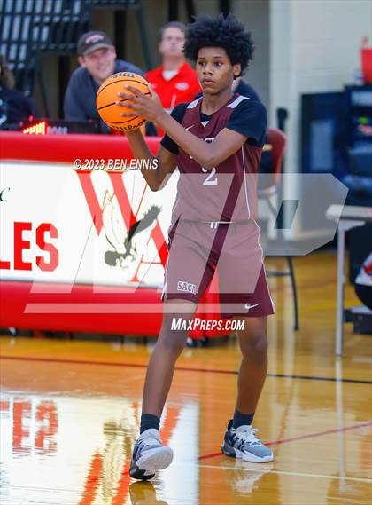 Thumbnail 3 in Creekside vs. Southwest Atlanta Christian (War Eagles Classic) photogallery.