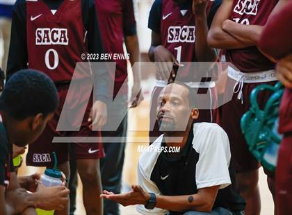 Thumbnail 2 in Creekside vs. Southwest Atlanta Christian (War Eagles Classic) photogallery.