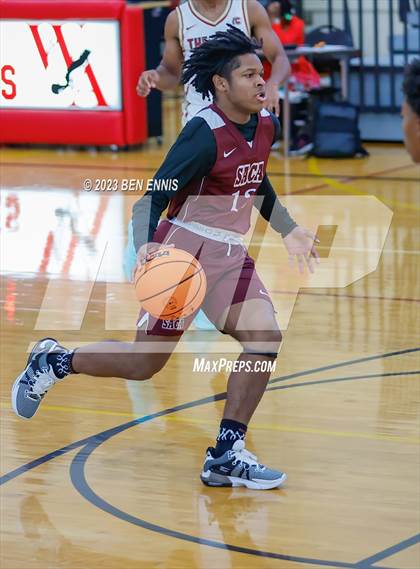 Thumbnail 2 in Creekside vs. Southwest Atlanta Christian (War Eagles Classic) photogallery.