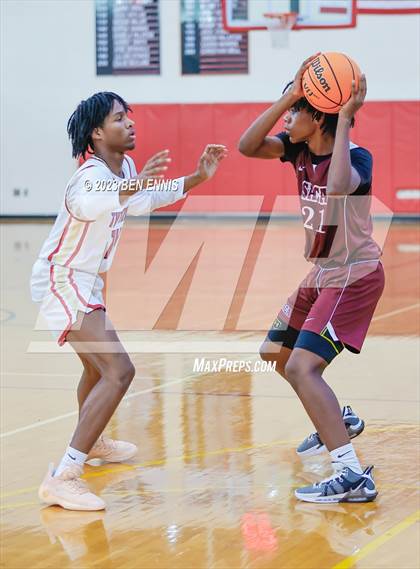 Thumbnail 2 in Creekside vs. Southwest Atlanta Christian (War Eagles Classic) photogallery.
