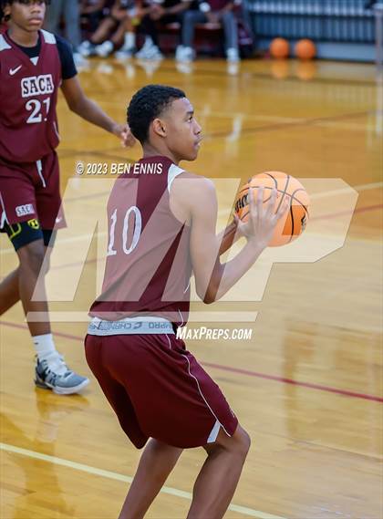 Thumbnail 3 in Creekside vs. Southwest Atlanta Christian (War Eagles Classic) photogallery.