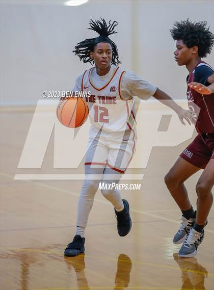 Thumbnail 2 in Creekside vs. Southwest Atlanta Christian (War Eagles Classic) photogallery.