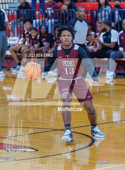 Thumbnail 2 in Creekside vs. Southwest Atlanta Christian (War Eagles Classic) photogallery.