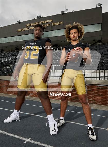 Thumbnail 1 in Carrollton (Preseason Top 25 Photo Shoot) photogallery.