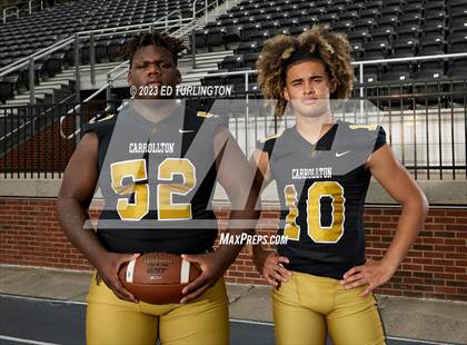 Thumbnail 1 in Carrollton (Preseason Top 25 Photo Shoot) photogallery.