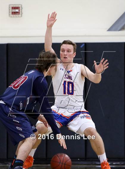 Thumbnail 3 in St. Joseph Notre Dame vs. Stuart Hall (CIF NorCal Regional D5 Final) photogallery.