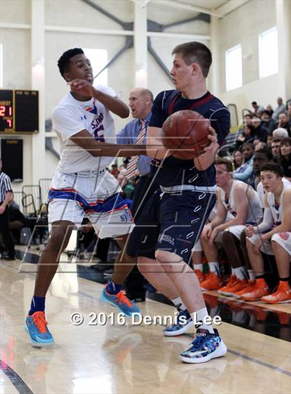 Thumbnail 2 in St. Joseph Notre Dame vs. Stuart Hall (CIF NorCal Regional D5 Final) photogallery.