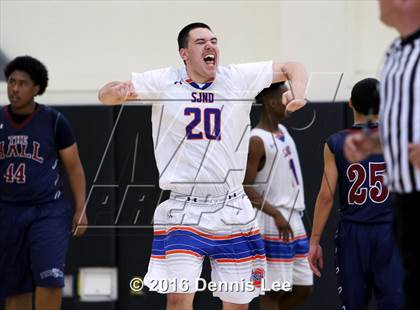 Thumbnail 3 in St. Joseph Notre Dame vs. Stuart Hall (CIF NorCal Regional D5 Final) photogallery.