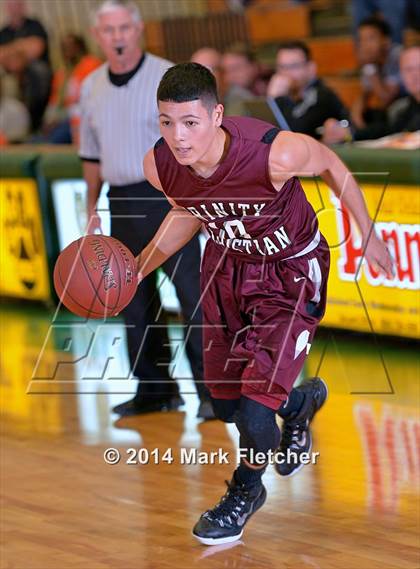 Thumbnail 1 in DeLand vs. Trinity Christian Academy (Gus Gibbs Rotary Tournament) photogallery.