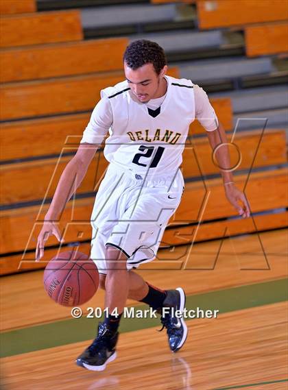 Thumbnail 3 in DeLand vs. Trinity Christian Academy (Gus Gibbs Rotary Tournament) photogallery.
