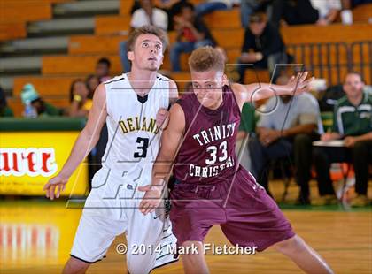 Thumbnail 2 in DeLand vs. Trinity Christian Academy (Gus Gibbs Rotary Tournament) photogallery.
