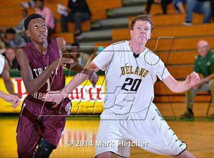 Thumbnail 3 in DeLand vs. Trinity Christian Academy (Gus Gibbs Rotary Tournament) photogallery.