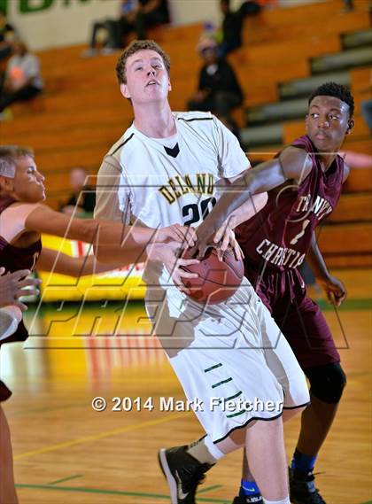 Thumbnail 2 in DeLand vs. Trinity Christian Academy (Gus Gibbs Rotary Tournament) photogallery.