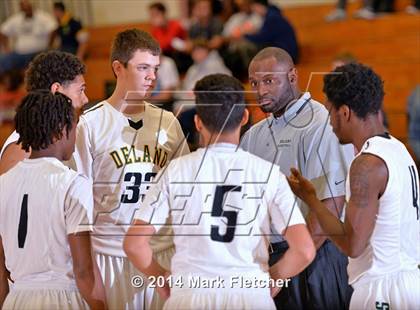 Thumbnail 3 in DeLand vs. Trinity Christian Academy (Gus Gibbs Rotary Tournament) photogallery.