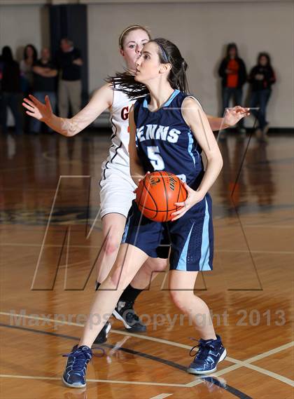 Thumbnail 2 in Port Allegany vs. Penns Manor (PIAA  A State Playoff First Round)  photogallery.