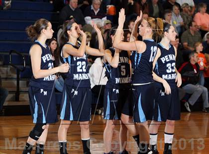 Thumbnail 1 in Port Allegany vs. Penns Manor (PIAA  A State Playoff First Round)  photogallery.