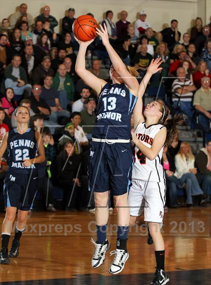 Thumbnail 1 in Port Allegany vs. Penns Manor (PIAA  A State Playoff First Round)  photogallery.