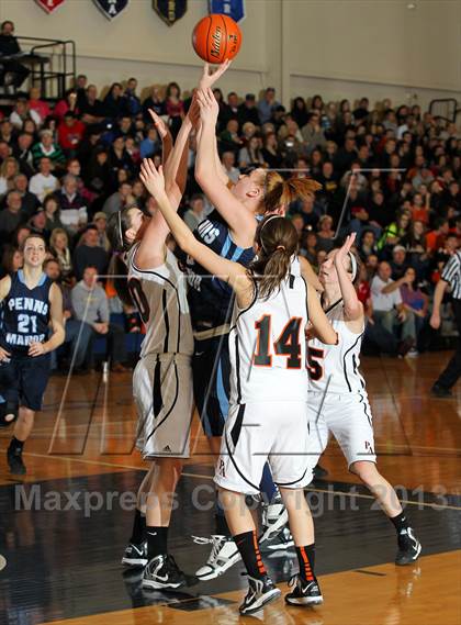Thumbnail 3 in Port Allegany vs. Penns Manor (PIAA  A State Playoff First Round)  photogallery.