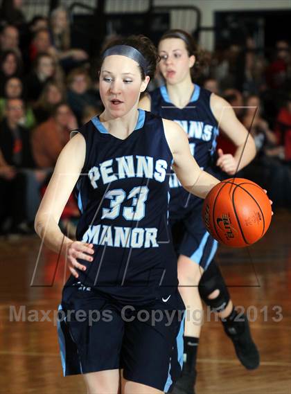 Thumbnail 2 in Port Allegany vs. Penns Manor (PIAA  A State Playoff First Round)  photogallery.