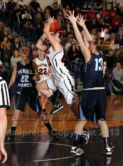 Thumbnail 2 in Port Allegany vs. Penns Manor (PIAA  A State Playoff First Round)  photogallery.