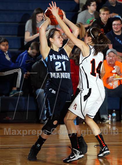 Thumbnail 2 in Port Allegany vs. Penns Manor (PIAA  A State Playoff First Round)  photogallery.