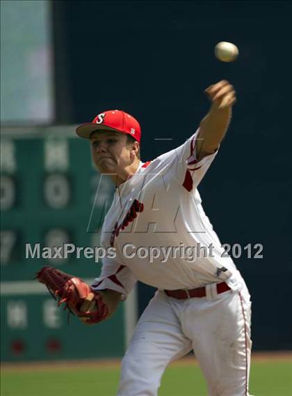 Thumbnail 2 in South Stanly vs. Voyager Academy (NCHSAA 1A  State Final) photogallery.
