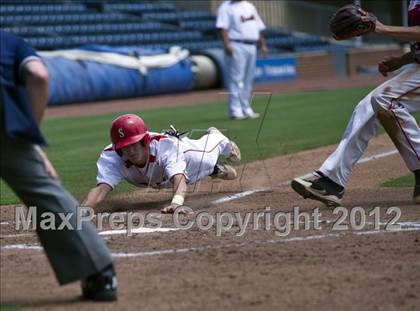 Thumbnail 3 in South Stanly vs. Voyager Academy (NCHSAA 1A  State Final) photogallery.