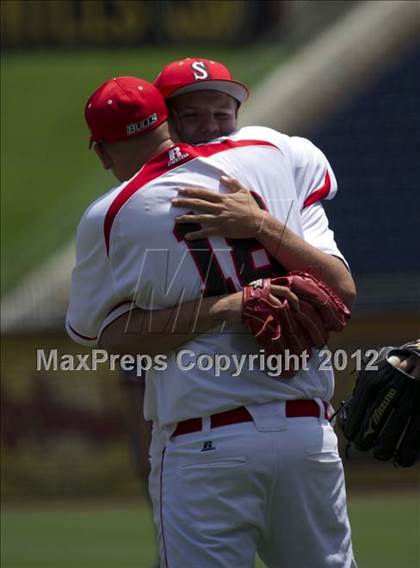 Thumbnail 2 in South Stanly vs. Voyager Academy (NCHSAA 1A  State Final) photogallery.