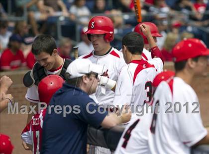 Thumbnail 2 in South Stanly vs. Voyager Academy (NCHSAA 1A  State Final) photogallery.