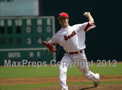 Thumbnail 3 in South Stanly vs. Voyager Academy (NCHSAA 1A  State Final) photogallery.