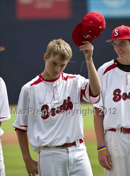 Thumbnail 2 in South Stanly vs. Voyager Academy (NCHSAA 1A  State Final) photogallery.
