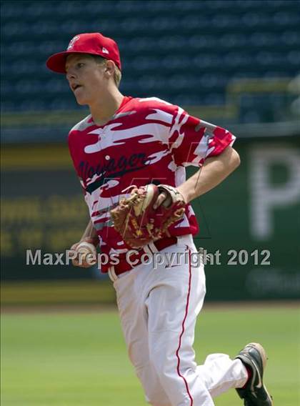 Thumbnail 2 in South Stanly vs. Voyager Academy (NCHSAA 1A  State Final) photogallery.