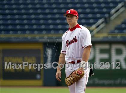 Thumbnail 2 in South Stanly vs. Voyager Academy (NCHSAA 1A  State Final) photogallery.