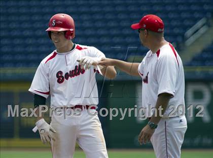 Thumbnail 3 in South Stanly vs. Voyager Academy (NCHSAA 1A  State Final) photogallery.