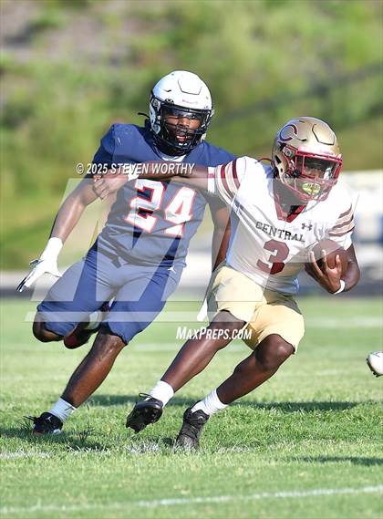 Thumbnail 3 in Terry Sanford vs Harnett Central (HSOT Jamboree) photogallery.