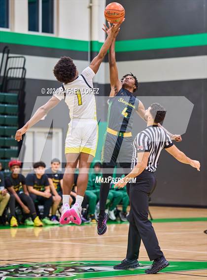 Thumbnail 2 in Wisdom vs. Sharpstown (Houston ISD Tournament) photogallery.