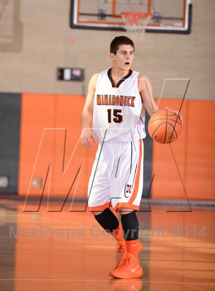 Thumbnail 2 in New Rochelle vs Mamaroneck (Class AA First Round photogallery.