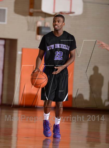 Thumbnail 3 in New Rochelle vs Mamaroneck (Class AA First Round photogallery.