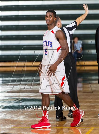 Thumbnail 1 in T.C. Williams vs. Kecoughtan (George Long Holiday Hoops Tournament) photogallery.