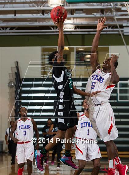 Thumbnail 2 in T.C. Williams vs. Kecoughtan (George Long Holiday Hoops Tournament) photogallery.