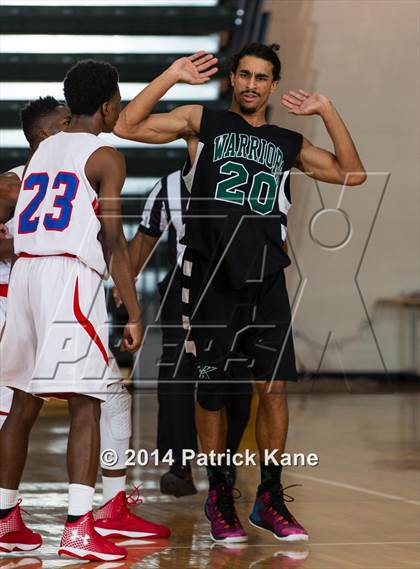 Thumbnail 1 in T.C. Williams vs. Kecoughtan (George Long Holiday Hoops Tournament) photogallery.